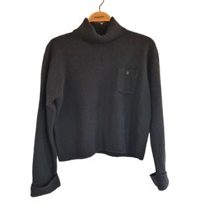 Jeanne Pierre Lambs Wool Turtle Neck Sweater Size Small